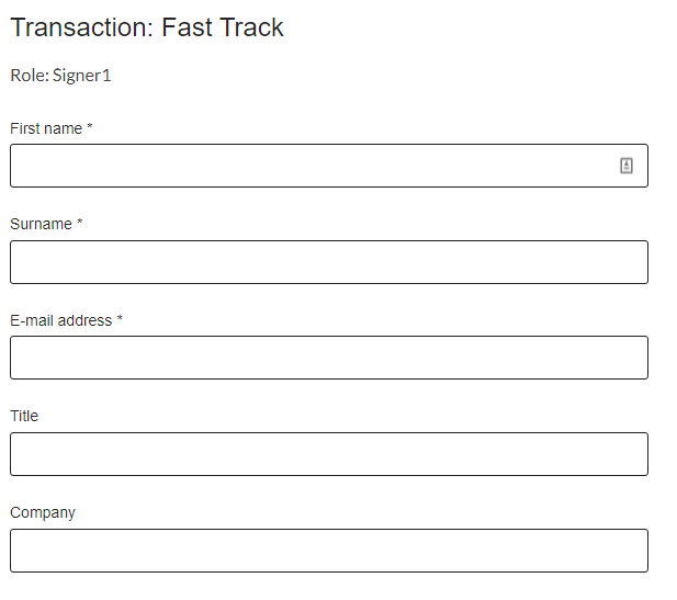 Using fasttrack – ValidSign Support Center